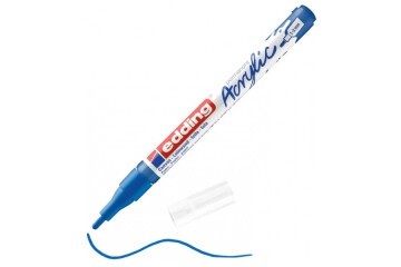 Edding Markör Akrilik İnce Uçlu 1-2 MM Anzer Mavi 903 5300