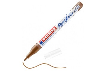 Edding Markör Akrilik İnce Uçlu 1-2 MM Fındık Kahvesi 919 5300