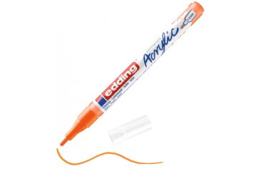 Edding Markör Akrilik İnce Uçlu 1-2 MM Fosforlu Turuncu 066 5300