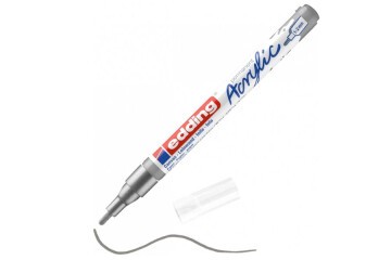 Edding Markör Akrilik İnce Uçlu 1-2 MM Gümüş 923 5300