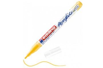Edding Markör Akrilik İnce Uçlu 1-2 MM Trafik Sarı 905 5300