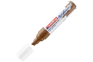 Edding Markör Akrilik Kalın Uçlu 5-10 MM Fındık Kahvesi 919 5000