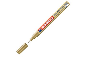 Edding Markör Boya Dekor 0.8 MM Yuvarlak Uçlu Altın 780CR