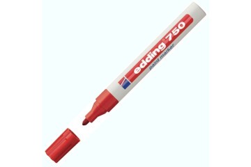 Edding Markör Dekor Boya Yuvarlak Uçlu 2-4 MM Kırmızı 750