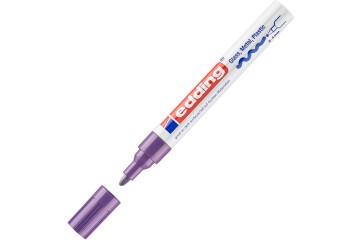 Edding Markör Dekor Boya Yuvarlak Uçlu 2-4 MM Mor 750CR