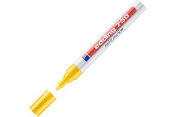 Edding Markör Dekor Boya Yuvarlak Uçlu 2-4 MM Sarı 750