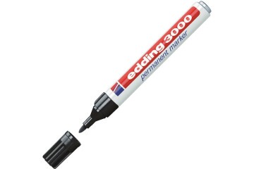 Edding Markör Permanent Yuvarlak Uçlu 1.5-3 MM Siyah 3000