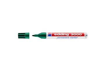 Edding Markör Permanent Yuvarlak Uçlu 1.5-3 MM Yeşil 3000
