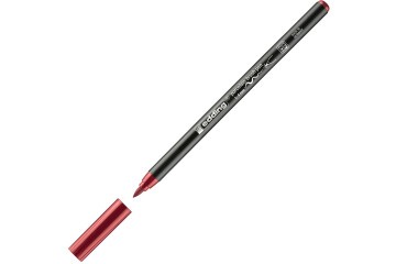Edding Porselen Kalemi Fırça Uçlu 1-4 MM Bordo 4200