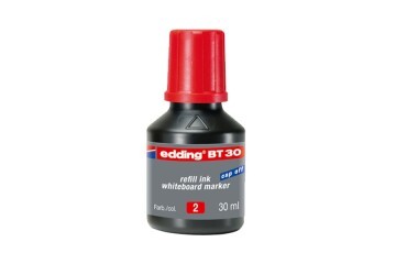 Edding Tahta Kalem Mürekkebi Damlalıklı 30 ML Kırmızı BT30