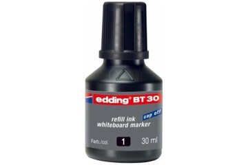 Edding Tahta Kalem Mürekkebi Damlalıklı Ekonomik 30 ML Siyah 2 Li BT30