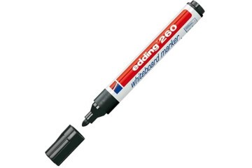 Edding Tahta Kalemi Yuvarlak Uçlu 1.5-3MM Siyah 260