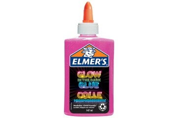 Elmers Karanlıkta Parlayan Yapıştırıcı 147 ML Pembe 2162079