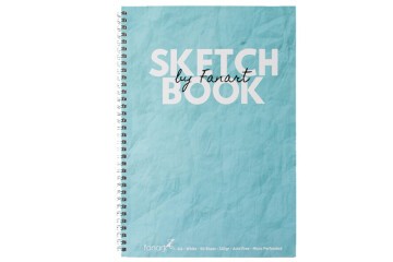 Fanart Academy Sketch Book 120 GR Spiralli 50 YP A4 Turkuaz 8671