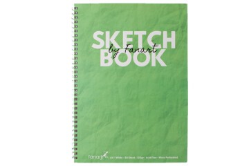 Fanart Academy Sketch Book 120 GR Spiralli 50 YP A4 Yeşil 8673