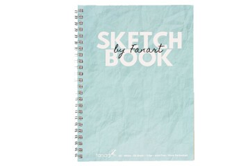 Fanart Academy Sketch Book 120 GR Spiralli 50 YP A5 Turkuaz 8671