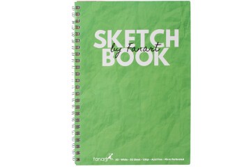 Fanart Academy Sketch Book 120 GR Spiralli 50 YP A5 Yeşil 8673