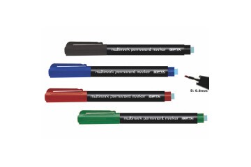 Gıpta Asetat Kalemi Permanent Marker S Seri Kırmızı F1542