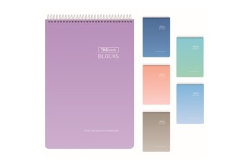 Gıpta Bloknot Thebook Blocks Spiralli Sert Kapak A4 100 YP Çizgili 5521