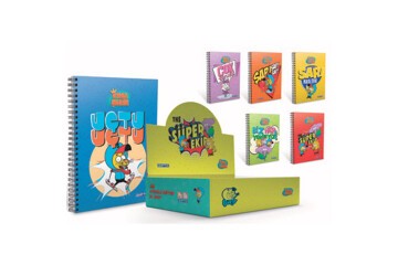 Gıpta Defter Kral Şakir Spiralli Karton Kapak A6 6014