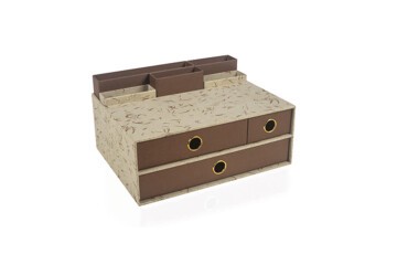 Gıpta Masa Üstü Set Dodder Cream 3 Çekmeceli Multi