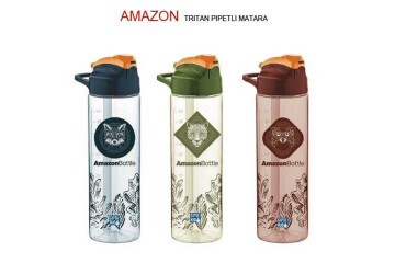 Gıpta Matara Amazon Tritan Pipetli 630 CC K7501