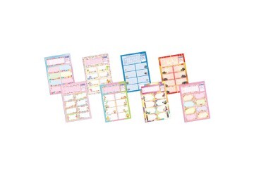 Gıpta Okul Etiketi Ders Programlı 3 LÜ 3-2548000-2101