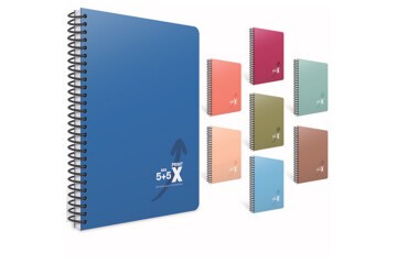 Gıpta Prınt-x Spiralli Sep. Plastik Kapak Defter 17x24 160 YP 4+1