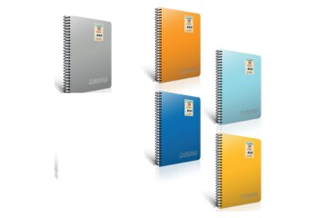 Gıpta Spiralli Defter Chromo Plastik Kapak Çizgili 120 YP A4 1340