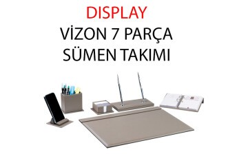Gıpta Sümen Takımı Dısplay 7 Parça Vizon 4-8120000-2071
