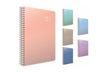Gıpta Thebook Spırals Spiralli Sert Kapak Defter 17x24 140 YP Çizgili 5518