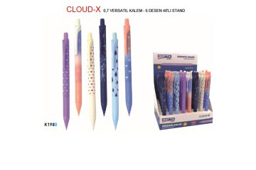 Gıpta Versatil Kalem 0.7 MM 6 Desen 48 Li Stand