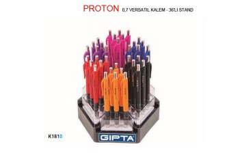 Gıpta Versatil Kalem Proton 0.7 MM ( 36 Li Stand ) 6 Renk K181