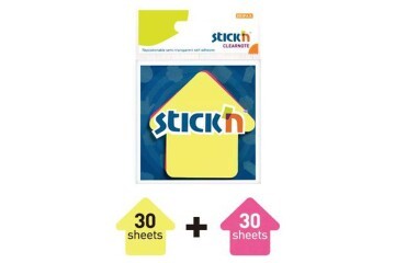 Gıpta Yapışkanlı Not Kağıdı 76x76 Ok Neon 60 YP 21136