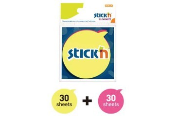 Gıpta Yapışkanlı Not Kağıdı 76x76 Yuv.Balon 21137