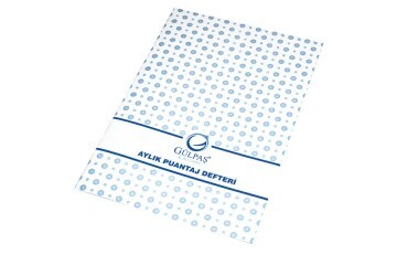 Gülpaş Aylık Puantaj Defteri Orta 12 YP 127