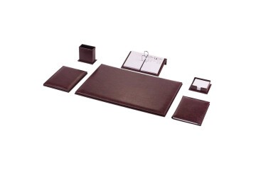 Gülpaş Sümen Takımı 6 Parça Napa Suni Deri Sade Bordo 287