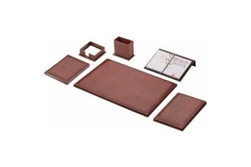 Gülpaş Sümen Takımı 6 Parça Suni Deri Klasik Kahve 288