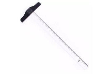 Hatas T Cetvel Mika Ekonomik (Acryl) Plastik 65 Cm 1065