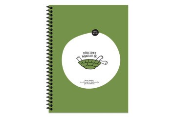 Hisli Şeyler Spiralli Kap Düzelicez 18,5x25 80 YP Çiz. 500633-99