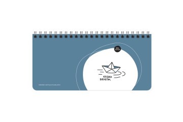 Hisli Şeyler Spiralli Planner Akışına Bıraktım 13x27