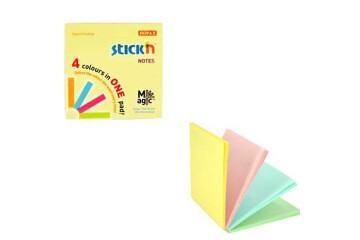 Hopax Stıckn 76x76 Magıc Pastel Notes 100 YP
