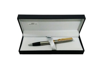 Inoxcrom Tükenmez Kalem Wall Street Serisi Elegance Steel Gold