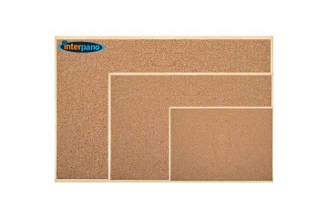 İnter Mantar Pano Ahşap Çerçeveli 45x60