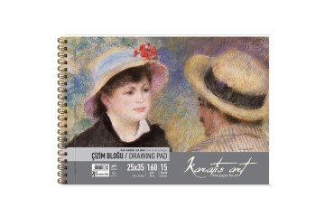 Karatis Çizim Blok Spiralli Art 160 GR 25x35 15 YP 484006-99