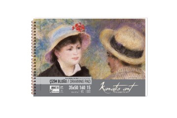 Karatis Çizim Blok Spiralli Art 160 GR 35x50 15 YP 484007-99
