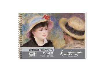 Karatis Çizim Blok Spiralli Art 160 GR A5 20 YP 484008-99