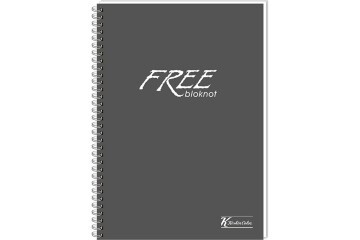 Keskin Color Bloknot Free Office Üst Spiralli A7 42 YP Çizgi