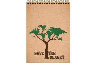 Keskin Color Bloknot Spiralli Planet 20x28 100 YP Düz 143310-99