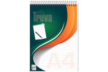 Keskin Color Bloknot Truva A4 40 YP Çizgili
